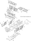 Polaris Ranger Skid Plate Gloss Black R333275