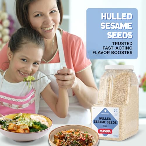 5 LB Raw Unhulled Sesame Seeds D514