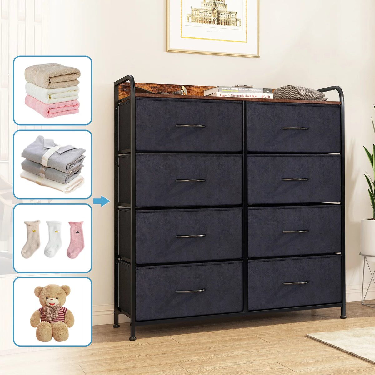 8 Drawer Dresser U57093