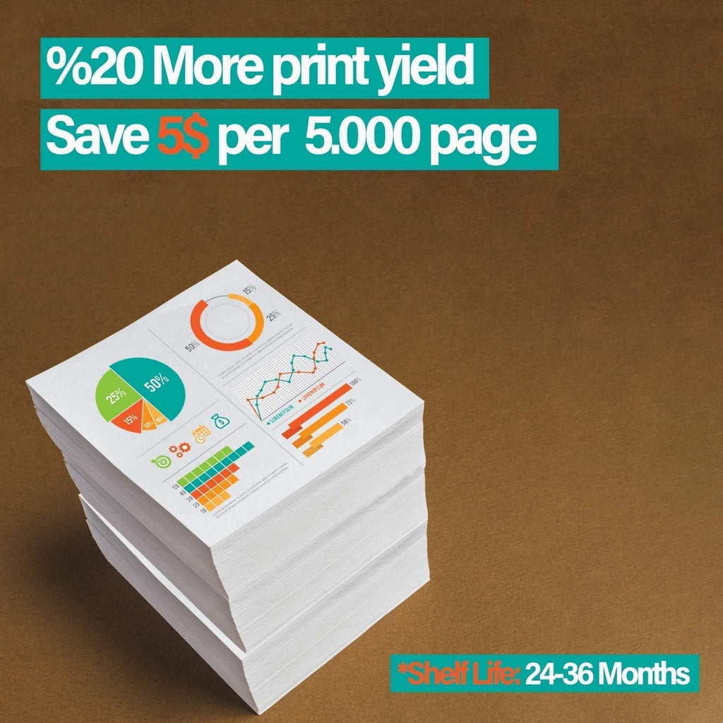 Compatible Toner Cartridge Replacement High Yield Black 10 Packs C4858
