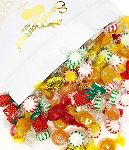 Traditional Sour Fruit Balls Hard Candy 1 Pound G2623