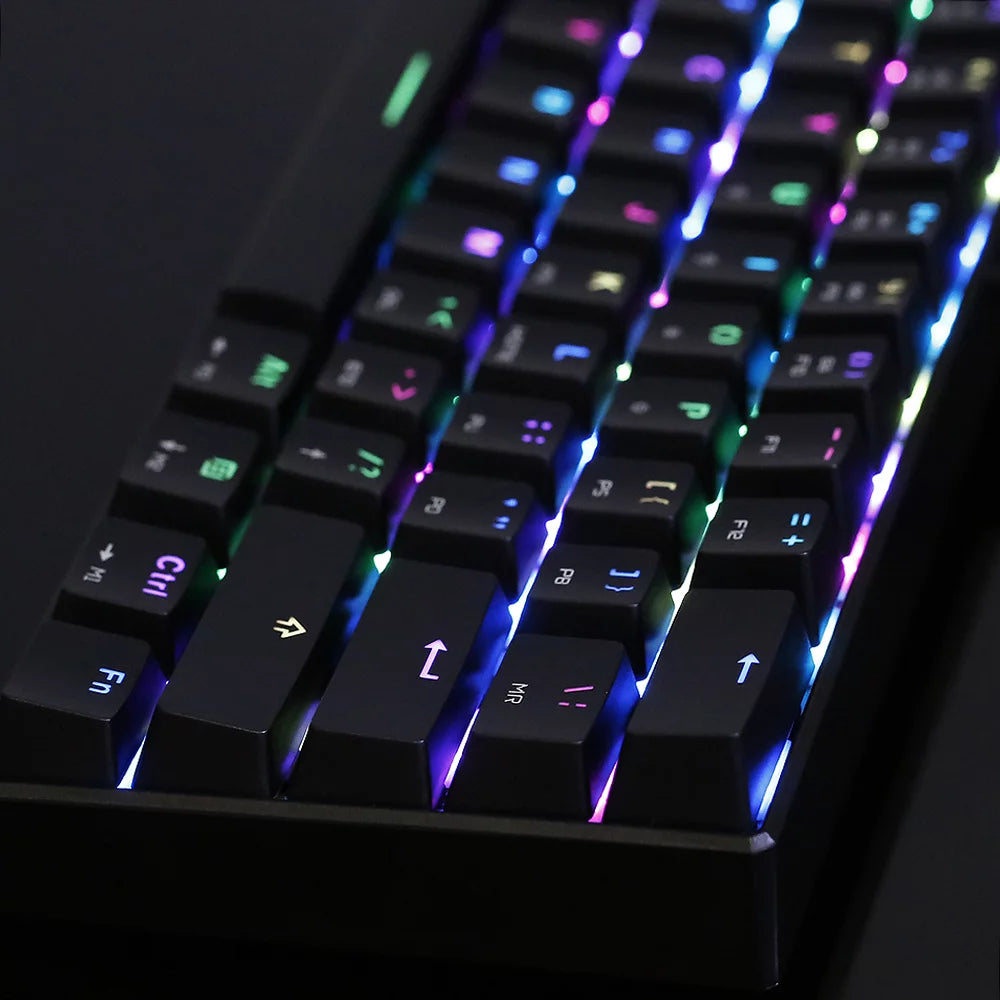 Black 61 Keys RGB Mechanical Gaming Keyboard Q17230