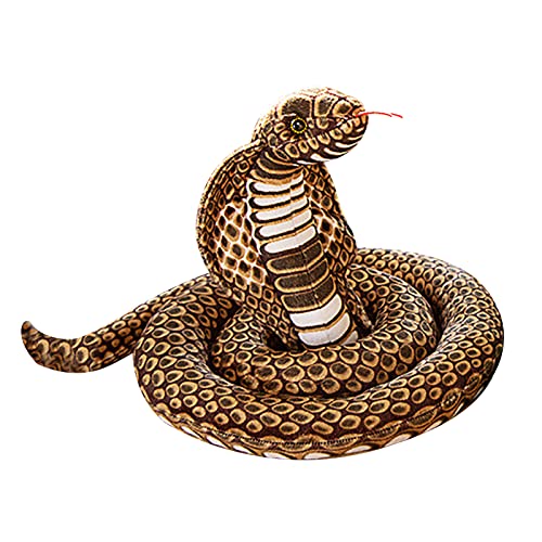 Large King Cobra Plush Stuffed Animal Toy U531