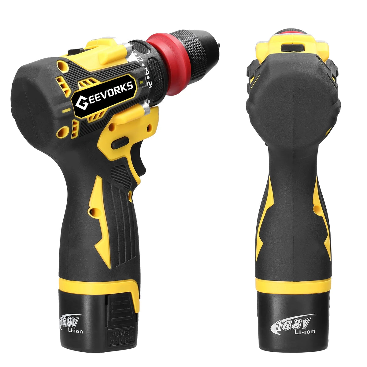 Electric Screwdriver 45Nm Torque 16.8V 2in1 Drill V707