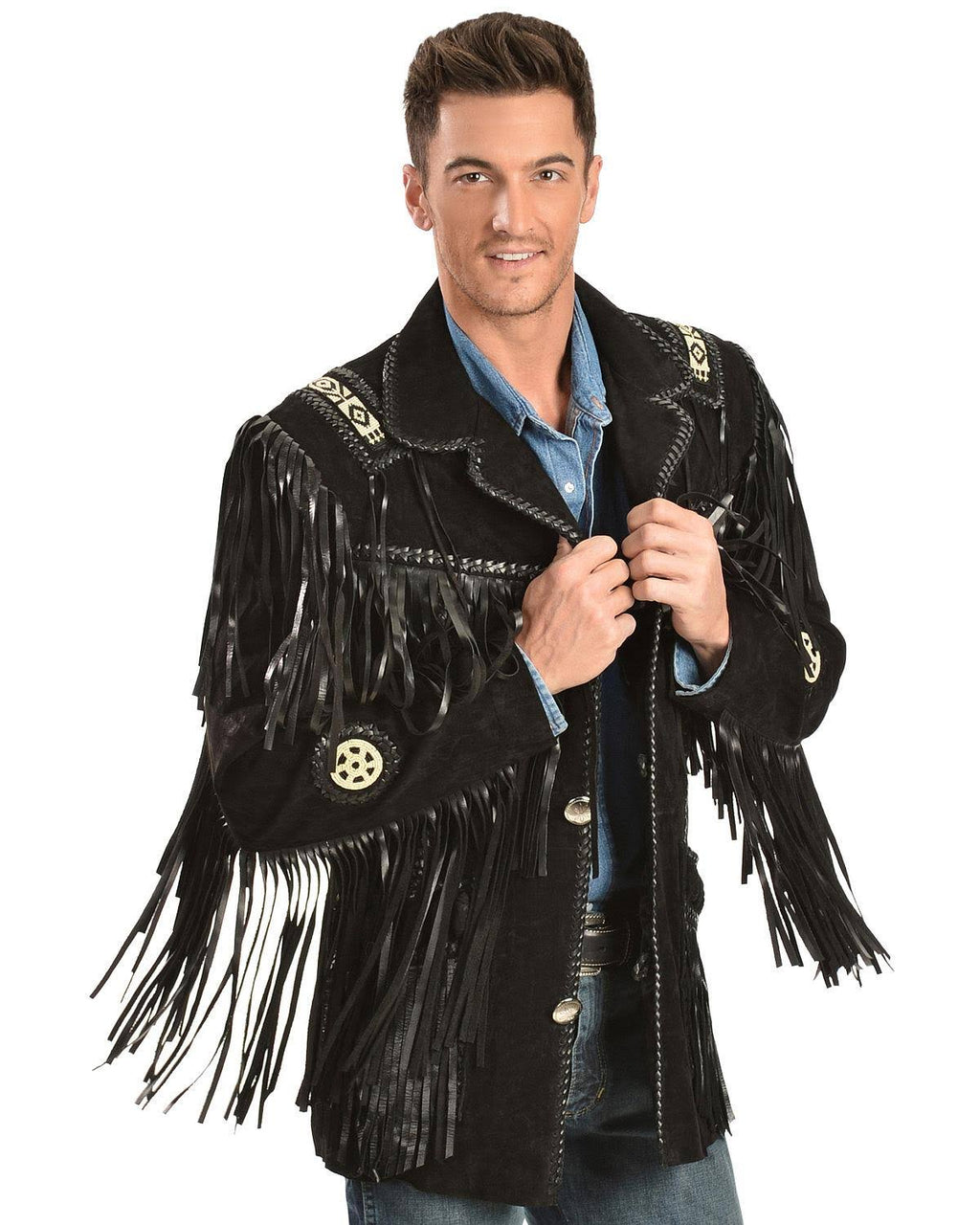 Black Bead Trim Coat F98089