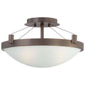 Suspended 3 Light Semi Flush Mount J109
