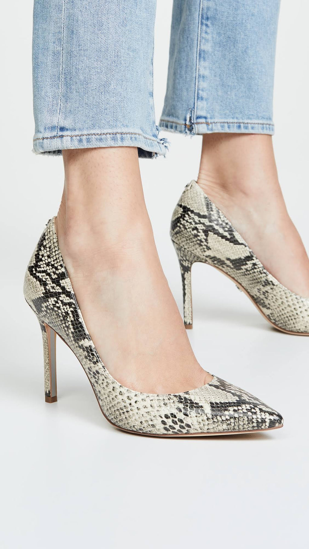 Beach Multi Snake Stiletto Pumps F99460