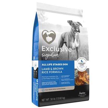 Lamb Brown Rice Dog Food J852