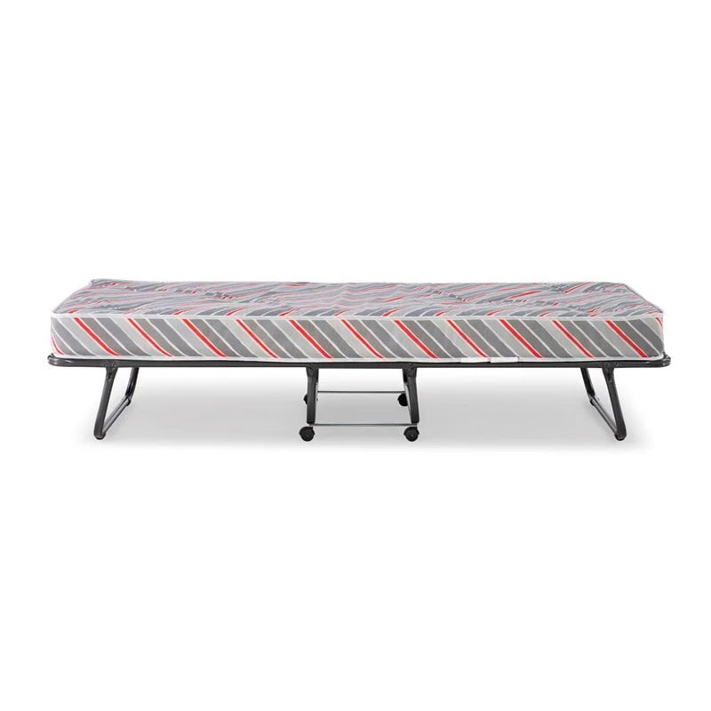 Folding Rollaway Guest Bed with 4 Innerspring Mattress V877