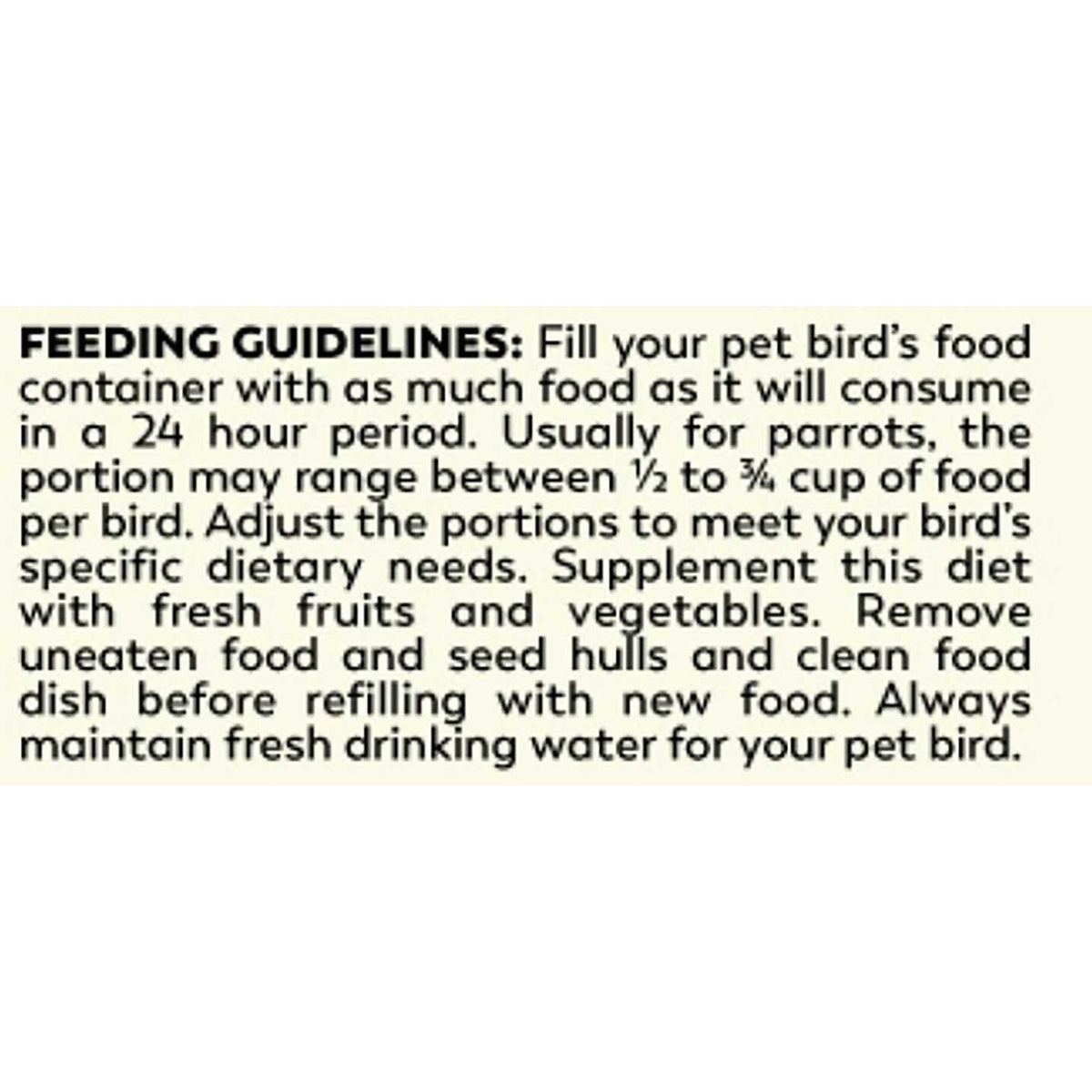 Safflower Gold Parrot Food O26138