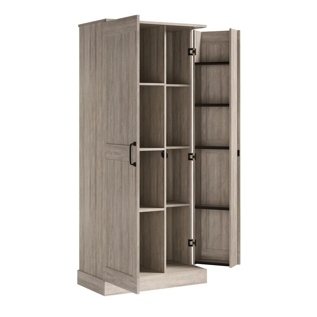 Spring Maple Finish Storage Cabinet B724