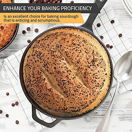 Pre-Seasoned Cast Iron Skillet 10.25 Inch Black J3141