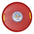 Red 28 Inch Round Snow Sled E455