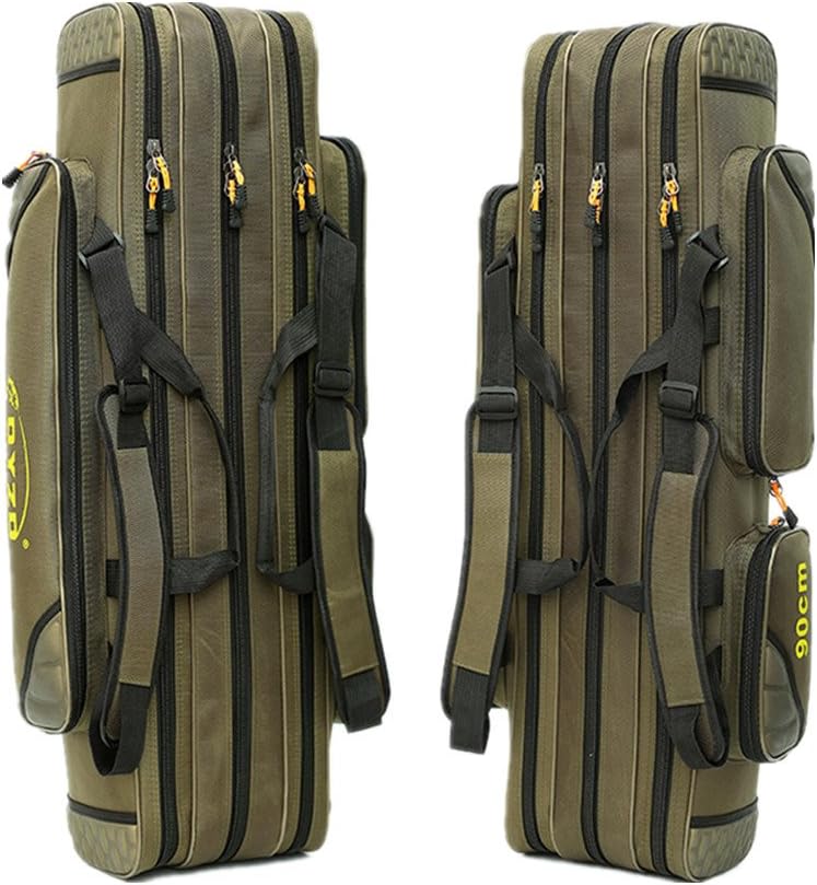 3 Layers Portable Folding Fishing Rod Carrier Case Y65470