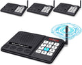 Wireless Intercom System 1 Mile Long Range 10 Channel Pack of 4 P834155