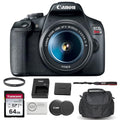 Canon EOS Rebel T7 DSLR Camera with 18-55mm Lens (5 Items) O62042