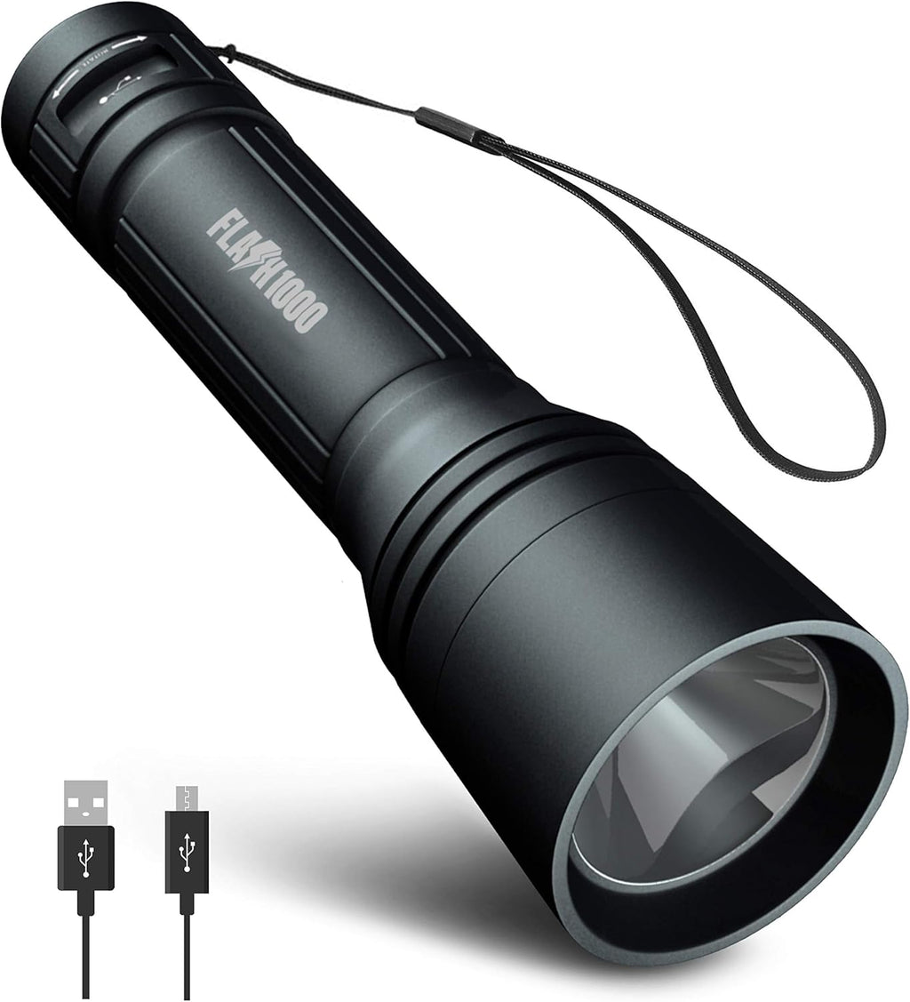 1600 Lumen Rechargeable LED Flashlight K674845