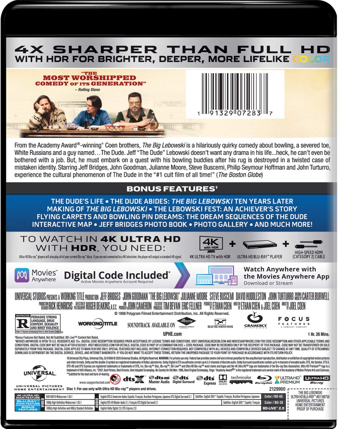 20th Anniversary Edition 4K Ultra HD + Blu-ray + Digital S8744