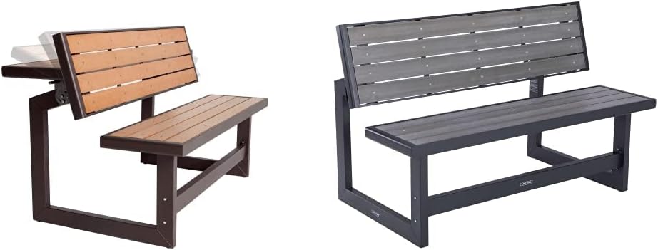 Convertible Bench Table Bundle with 2 Benches L3002