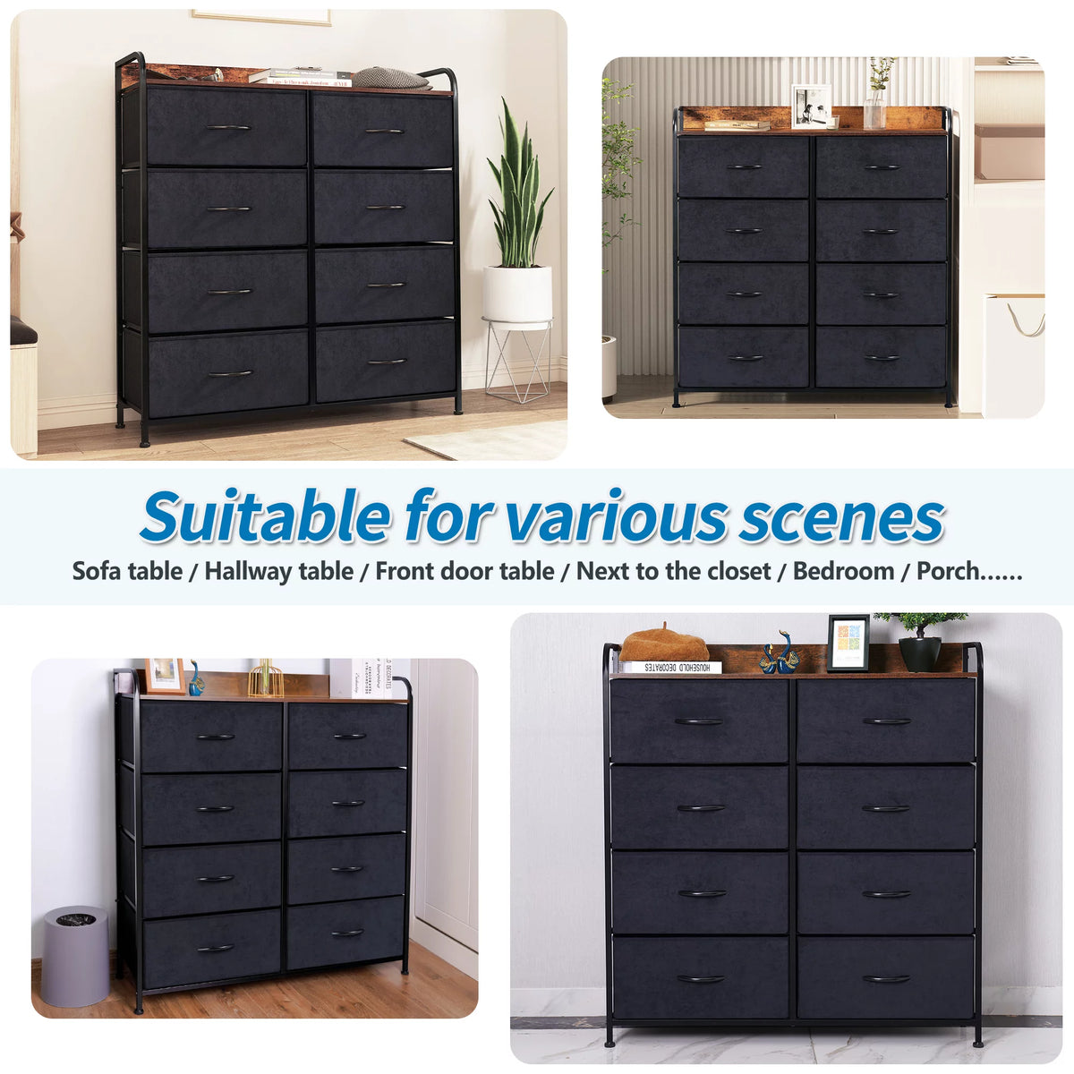 8 Drawer Dresser U57093