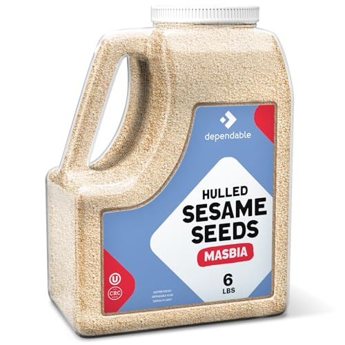 5 LB Raw Unhulled Sesame Seeds D514