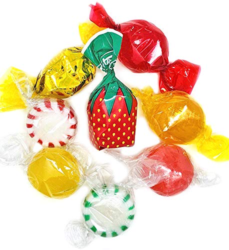 Traditional Sour Fruit Balls Hard Candy 1 Pound G2623