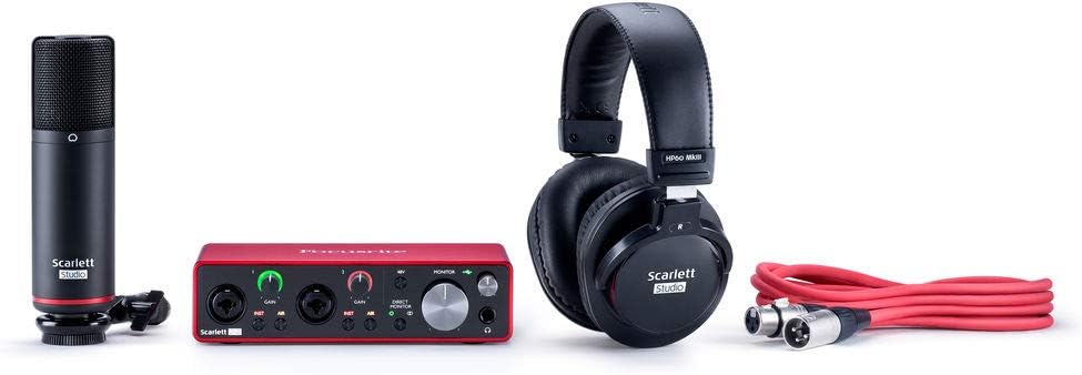 USB Audio Interface with Microphone & Headphones T28944