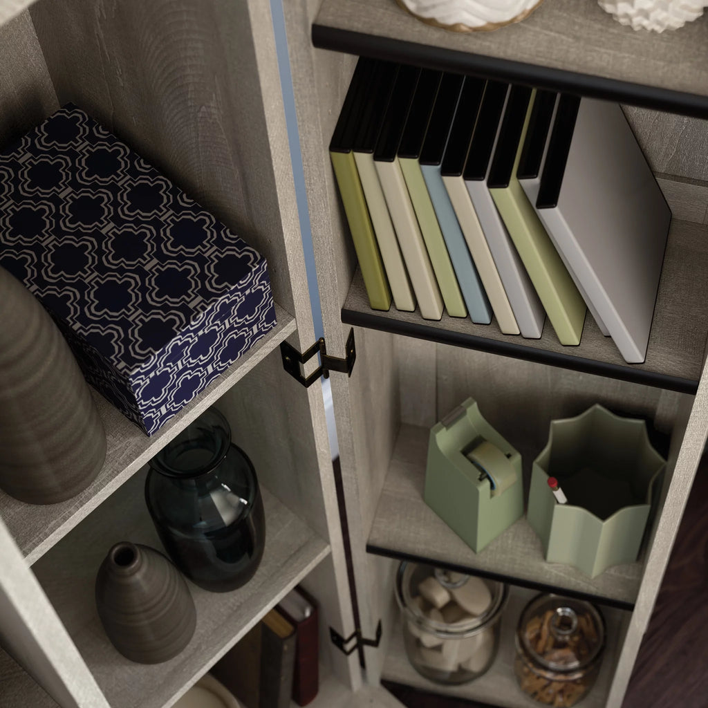 Spring Maple Finish Storage Cabinet B724