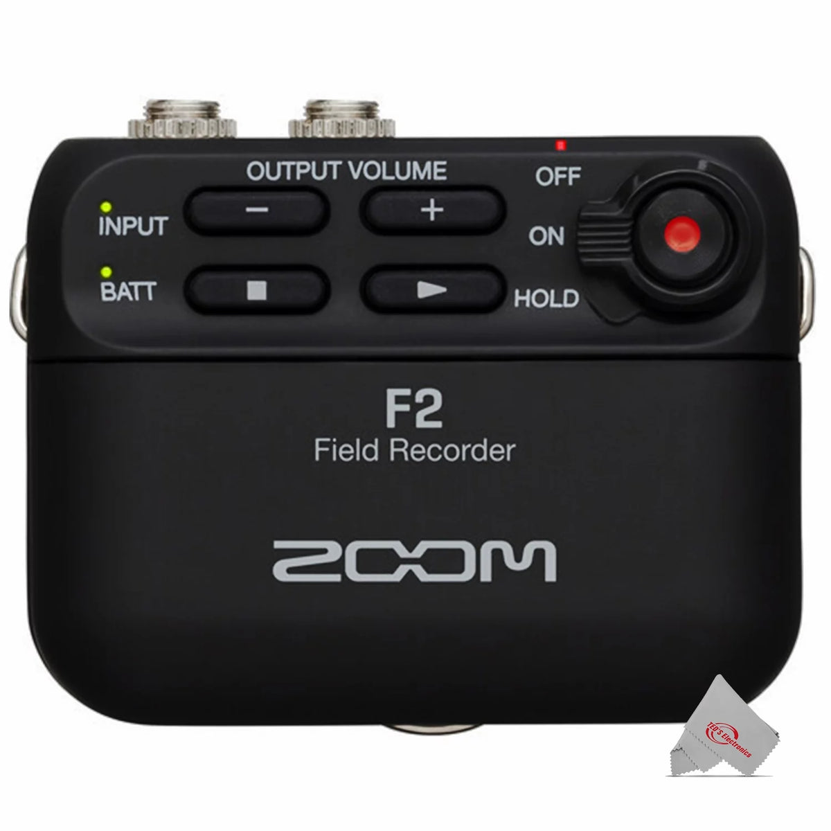 Ultracompact Portable Field Recorder with Lavalier Mic and Windscreen Accessory Kit B846