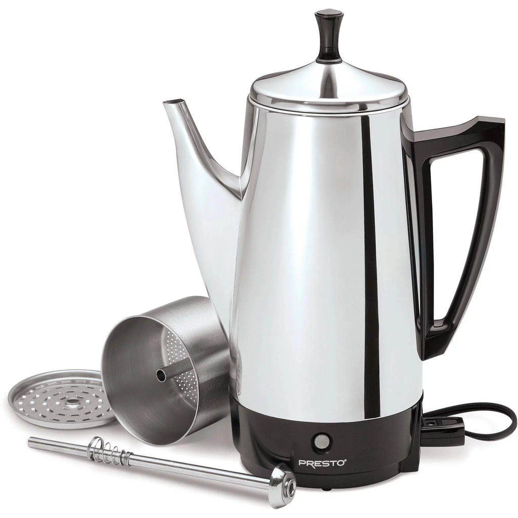 12 Cup Stainless Steel Coffee Percolator U320