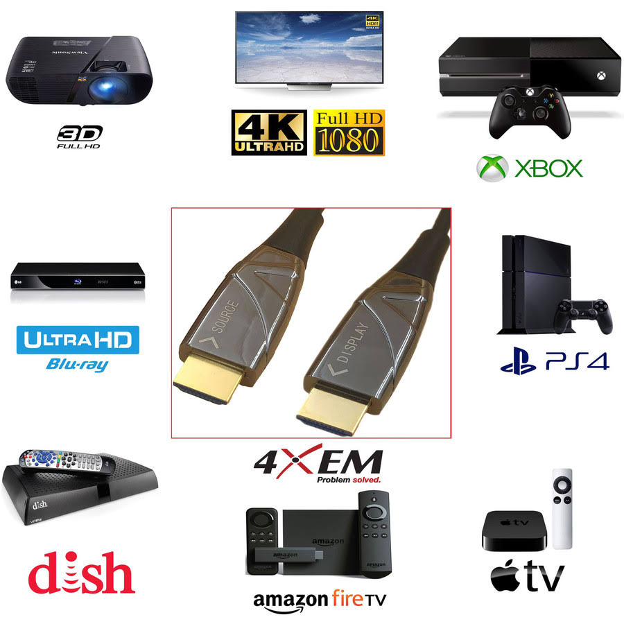 Black 33 ft HDMI Cable M864303