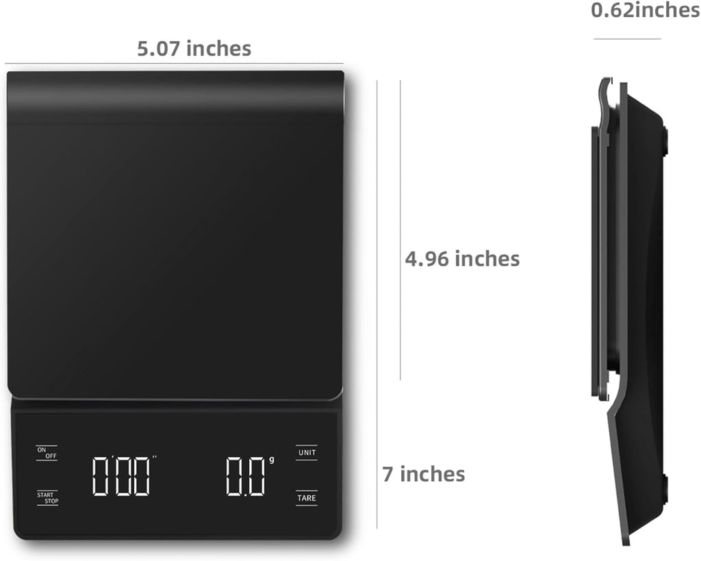 Digital Coffee Scale with Timer E112