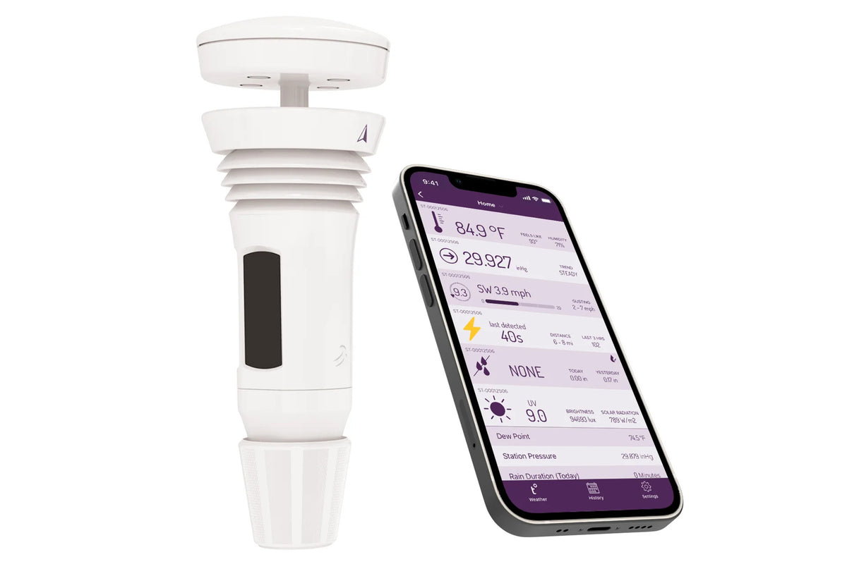 Wireless Weather System with Wind Meter and Rain Gauge M7428