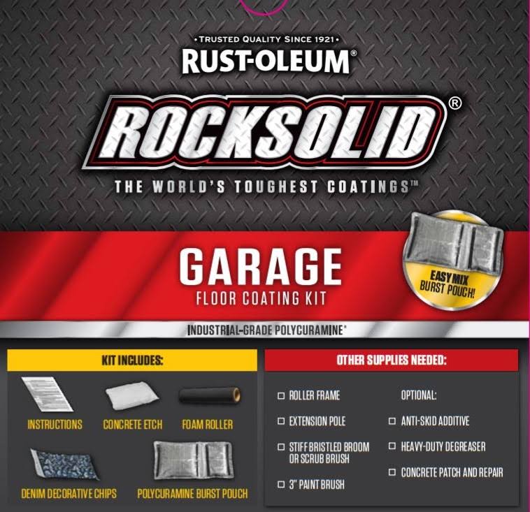 2.5 Car Garage Floor Coating Kit W75093
