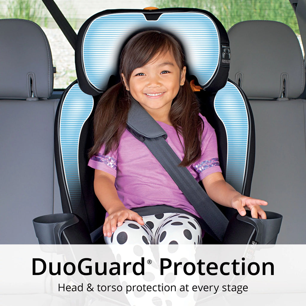 4-in-1 Convertible Car Seat Navy Purple G767