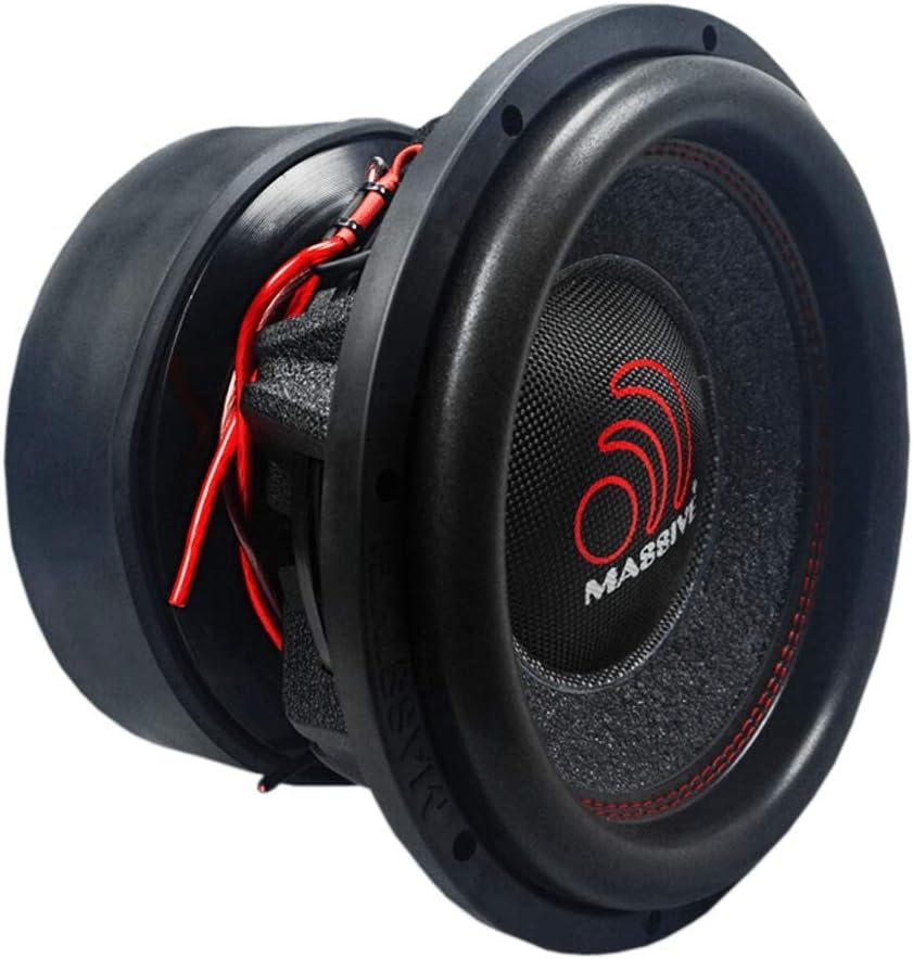 8 Inch 900 Watt RMS Dual 4 Ohm Car Audio Subwoofer Z38496