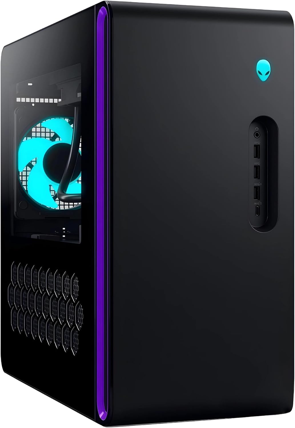Basalt Black Gaming Desktop PC, Intel Core i7-13700F, 32GB RAM, 1TB NVMe SSD + 20TB HDD, GeForce RTX 4080 16GB, Windows 11 Pro W67724