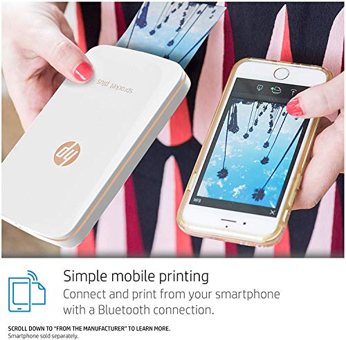 Portable Color Photo Printer 2x3" Black X76163