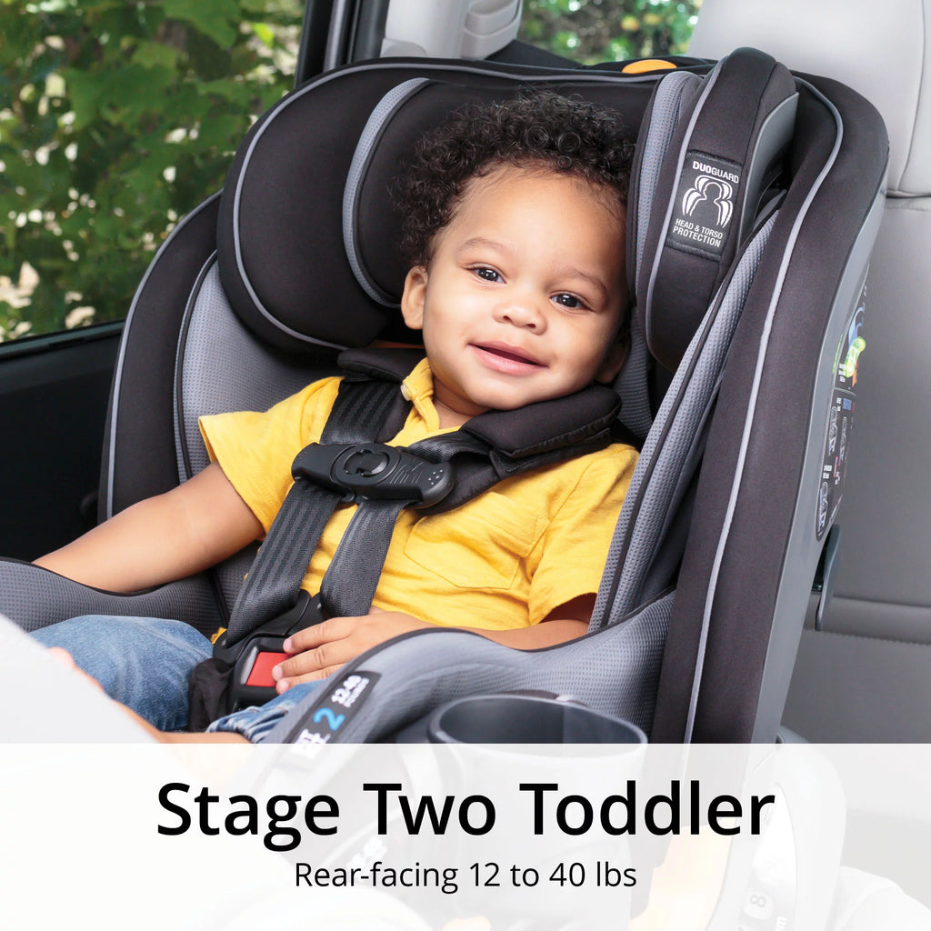 4-in-1 Convertible Car Seat Navy Purple G767