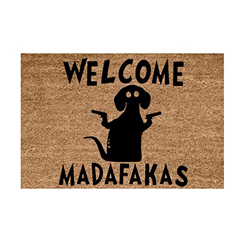 Black Outdoor Door Mat S6117