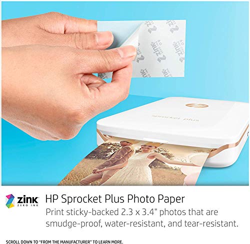 Portable Color Photo Printer 2x3" Black X76163