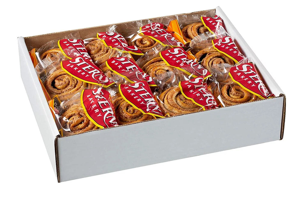Cinnamon Buns Breakfast Pastry 18 Cookies Individually Wrapped 36 oz I338