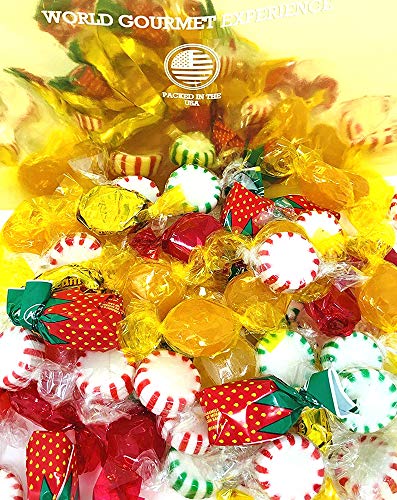 Traditional Sour Fruit Balls Hard Candy 1 Pound G2623