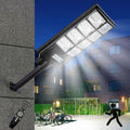 80000LM Dusk to Dawn Solar LED Flood Light with Motion Sensor and Remote Control S227