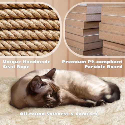 54in Cat Tree Tower Condo Furniture Scratch Post O479217