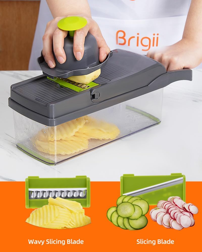Vegetable Chopper with 12 Kitchen Gadgets W658673