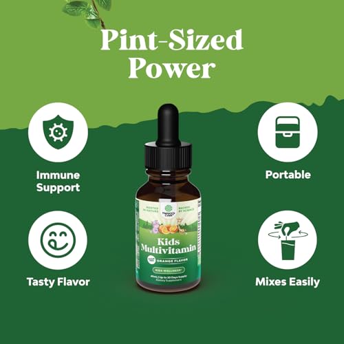 Liquid Multivitamin for Kids with Vitamins C D3 E B6 V922
