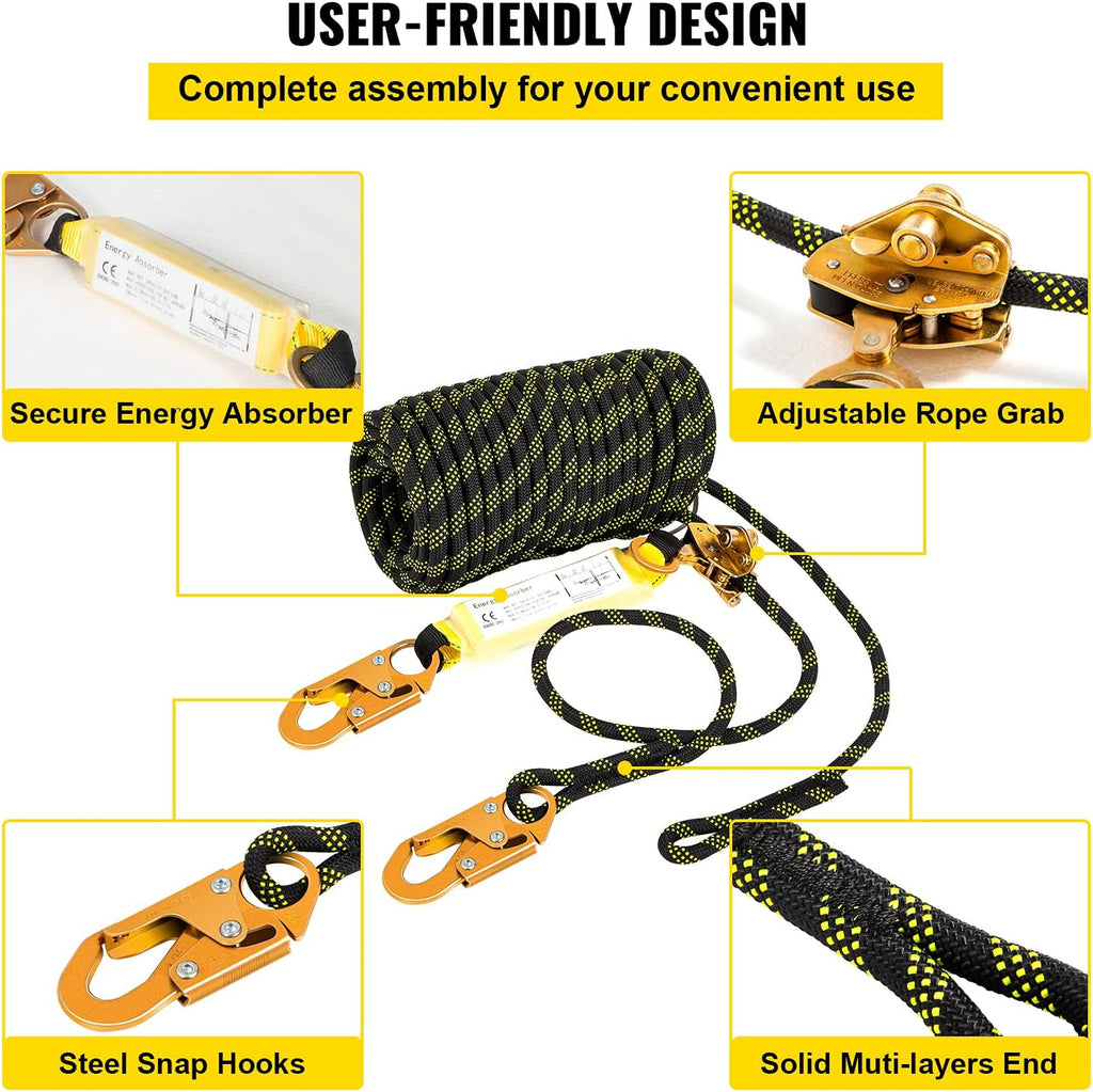 50 ft Polyester Fall Protection Rope G177
