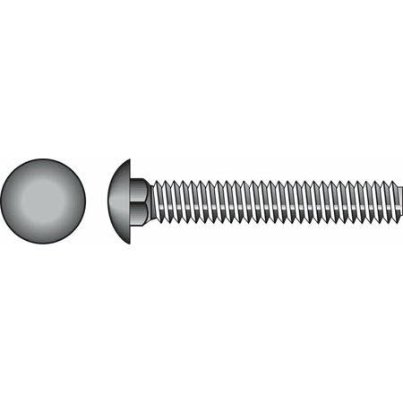 1/2 Dia. x 8 in. L Zinc Carriage Bolt 25 Pk M912