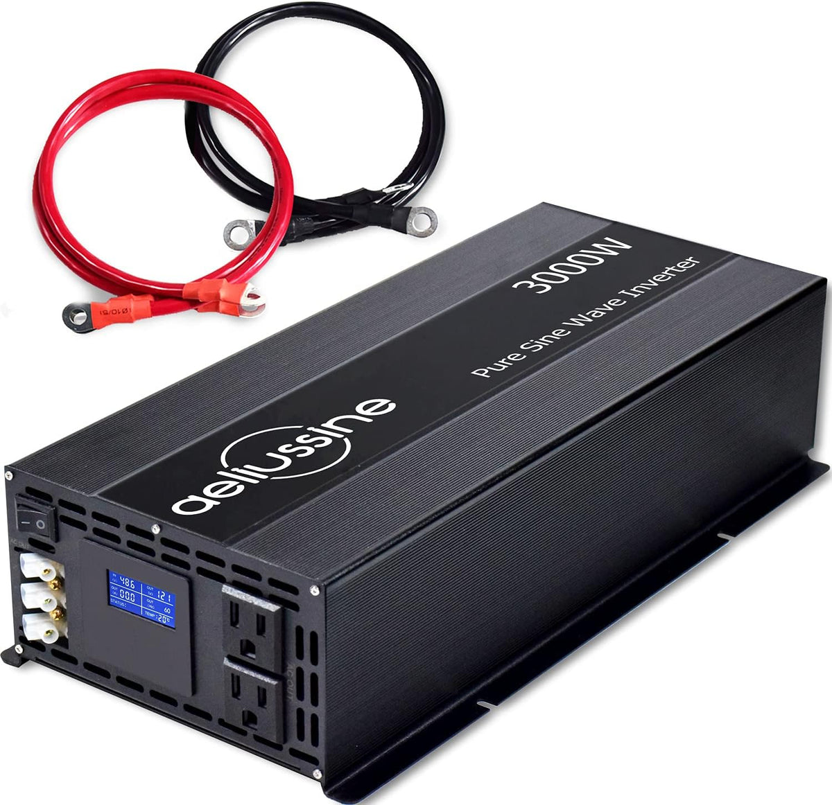 2000 watt Pure Sine Wave Power Inverter 24v dc to ac 110v 120v F908657